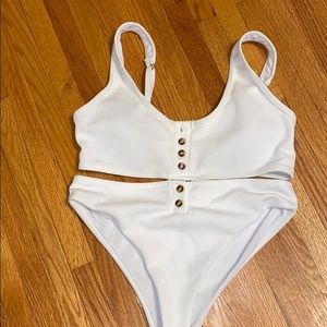 White bikini